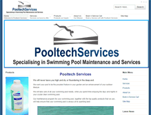 Tablet Screenshot of pooltechservices.co.za